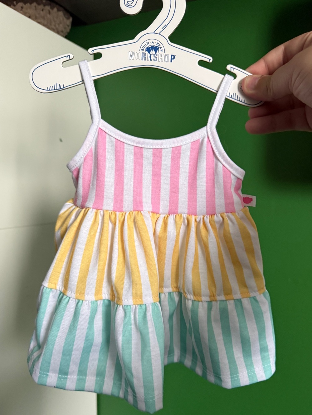 Build A Bear Summer Stripes Maxi Dress